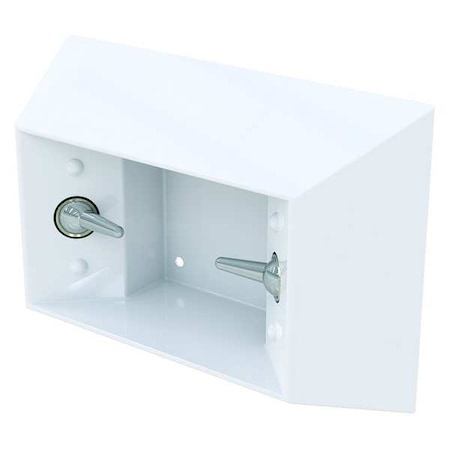 BESTCARE Toilet Paper Holder, Enviro-Glaze, White