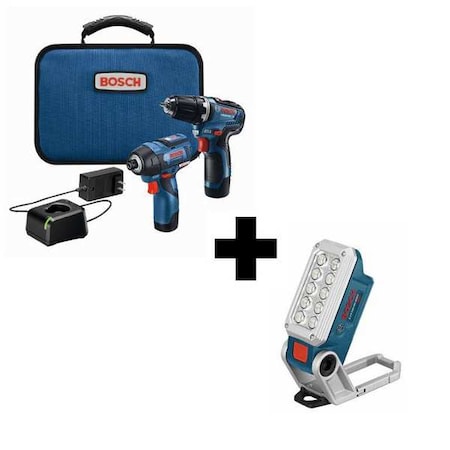BOSCH Cordless Tool Combination Kit, 12V