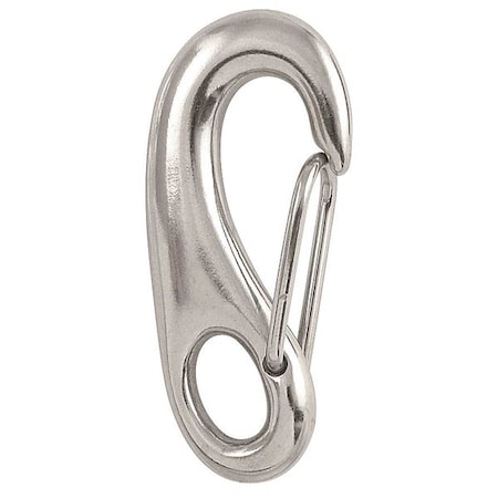 LUCKY LINE Spring Snap, SS, 3/8 in Eye Dia