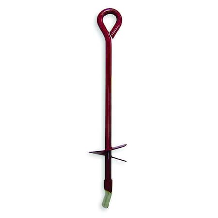 N/A Screw In Earth Anchor, 6" x 48"