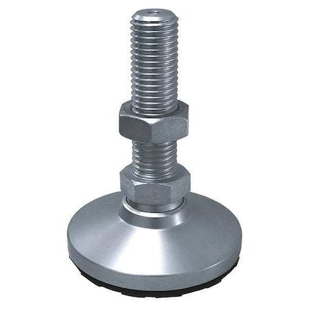 S & W MANUFACTURING Level Mount, Swivel Stud, 1/4-20, 1in Base