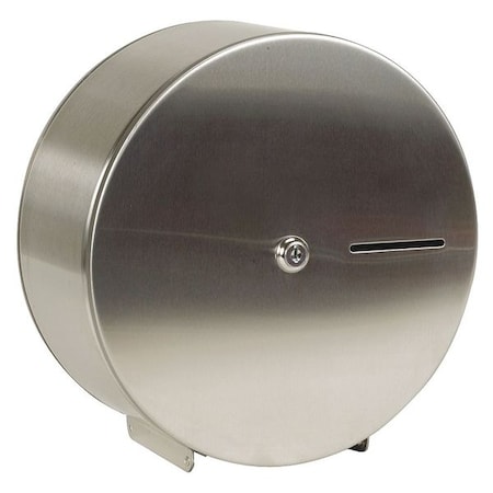 TOUGH GUY Single Roll Tissue Dispenser, 9In Cap