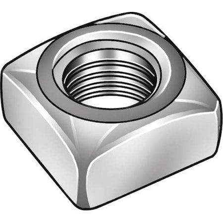 N/A 1-1/2"-6 Low Carbon Steel Zinc Plated Finish Square Nut - Regular