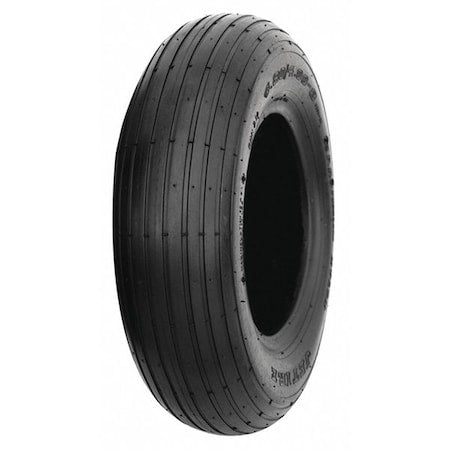 HI-RUN Wheelbarrow Tire, 4.00-64 Ply, Rib