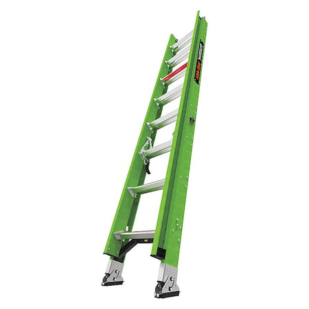 LITTLE GIANT LADDERS 16 ft Fiberglass Extension Ladder, 375 lb Load Capacity