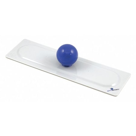 HOSPECO Flat Mop Head, Snap On Connection, Blue, Microfiber, 2505-SPH-LST-EA