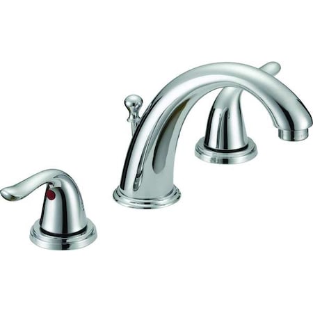 EZ-FLO EASTMAN Lavatory Faucet, 3 Holes, Spout 5" L
