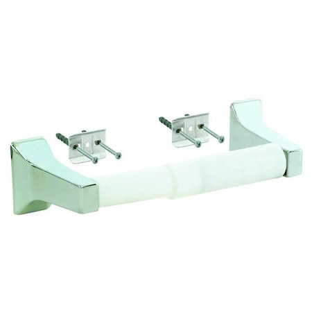 N/A Toilet Paper Holder, Metal, Silver, 5-3/4"W