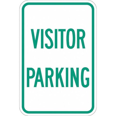 LYLE Visitor Parking Sign, 18" x 12, T1-1191-EG_12x18