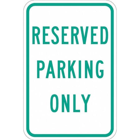LYLE Reserved Parking Sign, 18" x 12, T1-1203-DG_12x18
