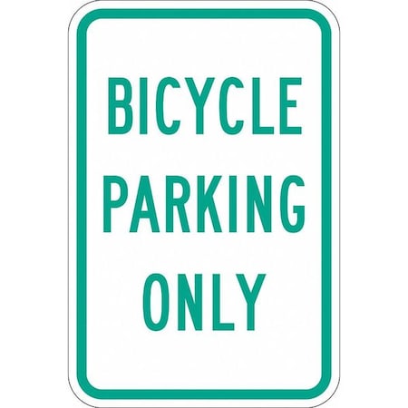 LYLE Bike Parking Sign, 18" x 12, T1-1223-EG_12x18