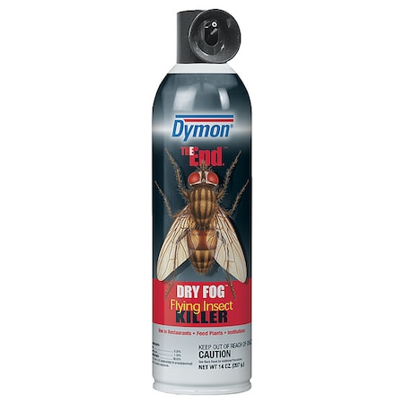 THE END Aerosol Dry Fog Indoor/Outdoor Insect Killer, 14 oz, Aerosol Can