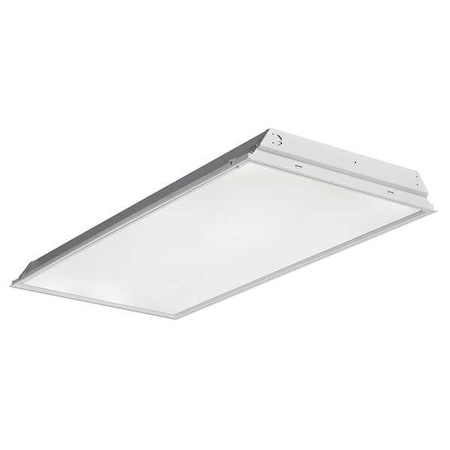 LITHONIA LIGHTING Recessed Troffer, 4 ft L, 4000 lm, 39W
