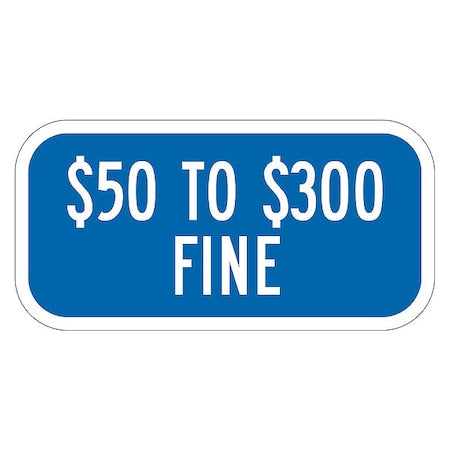 LYLE Fine Supplemental Parking Sign, 6" x 12, T1-2065-HI_12x6