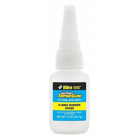 VIBRA-TITE Instant Adhesive, 304 Series, Clear, 0.7 oz, Bottle