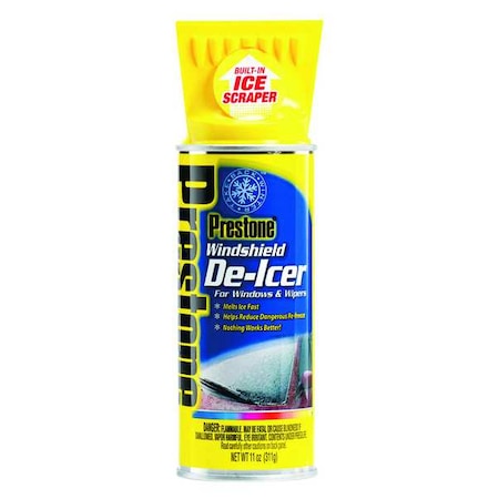 PRESTONE 11 oz Windshield De-Icer Aerosol can