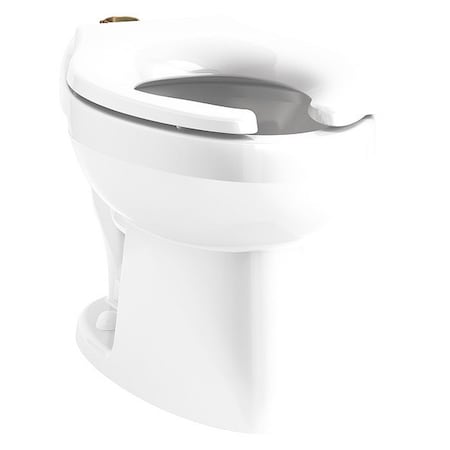 KOHLER Toilet Bowl, 1.1, 1.28, 1.6 gpf, White