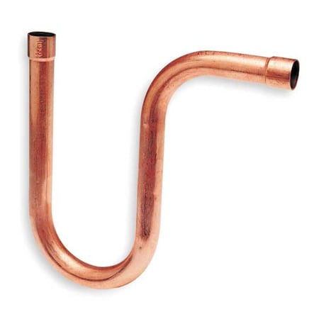 NIBCO Suction Line P-Trap, Wrot Copper, C x C