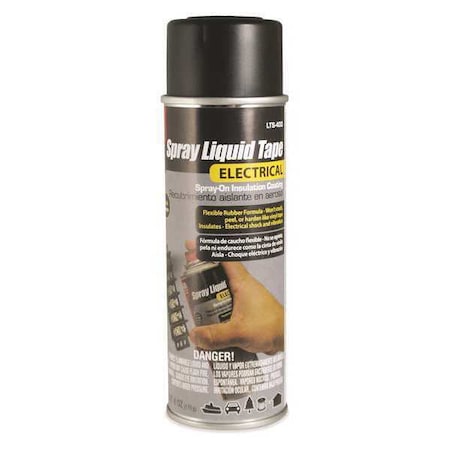 GARDNER BENDER Spray Liquid Tape, Black