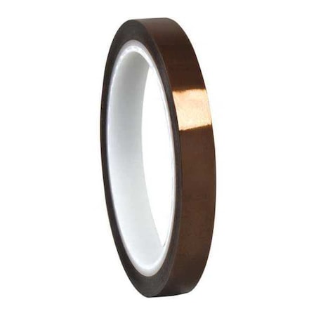 3M ElectricalTape, Amber, 36ydL, 1/2inW