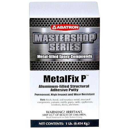 ABATRON Putty, 1 lb Container Size, Pail, MetalFix P, Gray