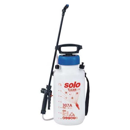 SOLO 1-1/2 gal Janitorial Handheld Sprayer, Poly, 48 in L Hose, Fan Nozzle Spray Pattern, Manual