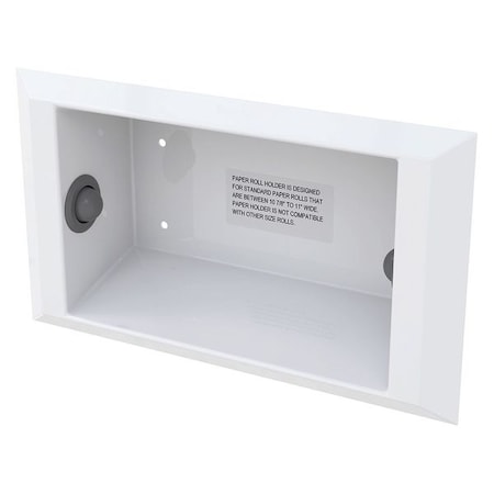 BESTCARE 15-9/16"L Paper Towel Dispenser, SS White
