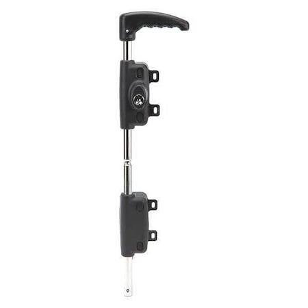 LOKKBOLT Gate Latch, Polished, 1-1/2" W