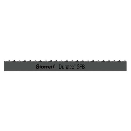 STARRETT Band Saw Blade, 7 ft. 9" L, 3/8" W, 6 TPI, Carbon Steel, 0.025" Thick