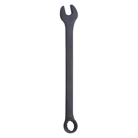 WESTWARD Combination Wrench, 2", SAE, Black Oxide