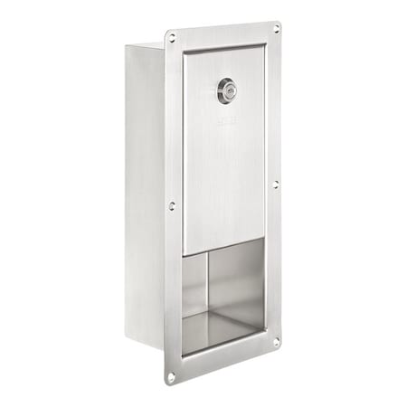 KINGSWAY GROUP Toilet Paper Dispenser, (400) Tissues, SS