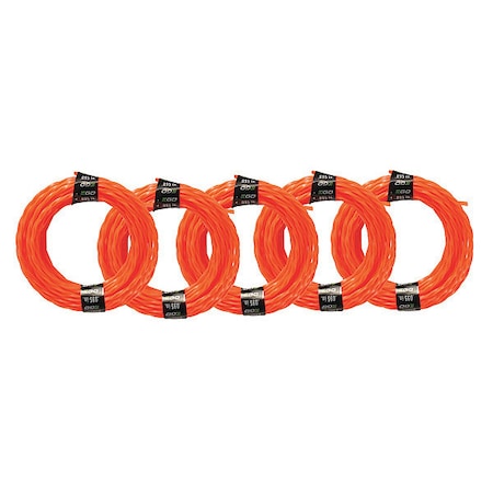 EGO Trimmer Line, 0.095" Dia., 14 ft. L, PK5