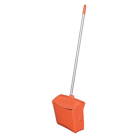REMCO Long Handled Dust Pan, Orange