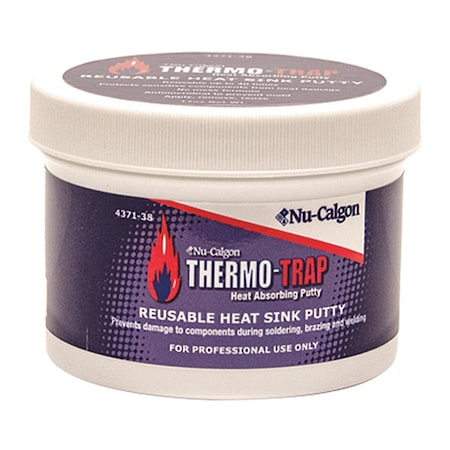 NU-CALGON Heat Conducting Compound, 12 oz Container Size, Tube, Thermo-Trap