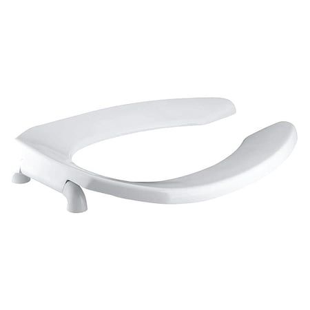 KOHLER Toilet Seat, Elongated, White