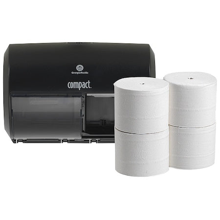 GEORGIA-PACIFIC Toilet Paper Disp, (2)Rolls, Plstc, 5679500
