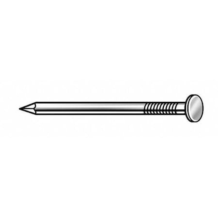 N/A Common Nail, 3 in L, 10D, Steel, Bright Finish, 9 ga, 68 PK
