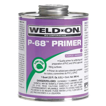 WELD-ON P-68 Primer PVC/CPVC Pint