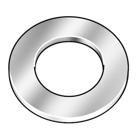 N/A Flat Washer, For Screw Size 1 1/2" , Steel Zinc Yellow Finish, 5 PK