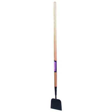 WESTWARD 7" Steel Ice Scraper with 48" Wood Handle