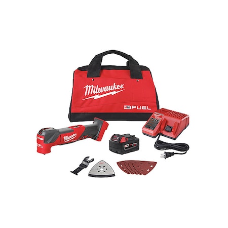 MILWAUKEE TOOL Oscillating Tool Kit, 18V DC, 20, 000 OPM