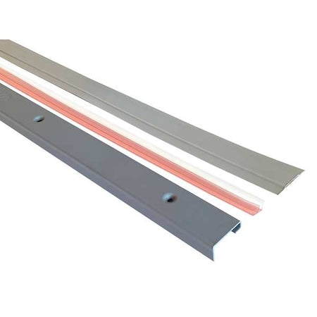 NATIONAL GUARD Fire and Smoke Seal, Gray, 3 ft L