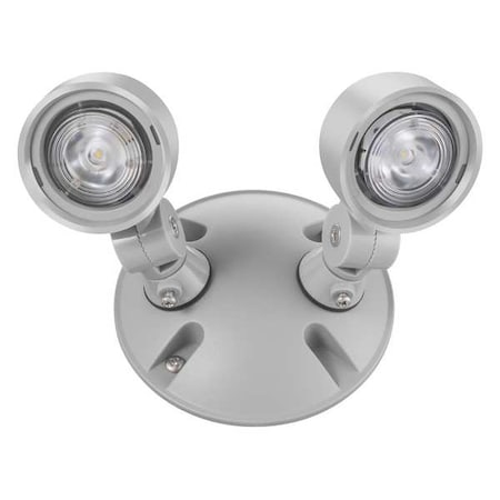 LITHONIA LIGHTING Remote Head, LED, Plastic, Gray