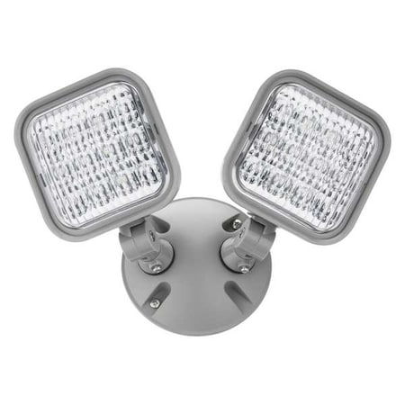 LITHONIA LIGHTING Remote Head, LED, Plastic, Gray