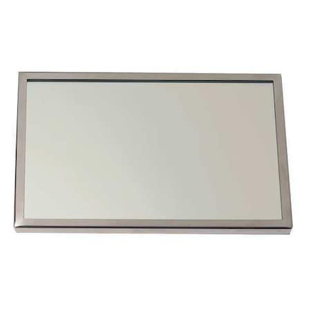 SEE ALL INDUSTRIES 22 in "H x 16 in "W, Framed Mirror, Glass