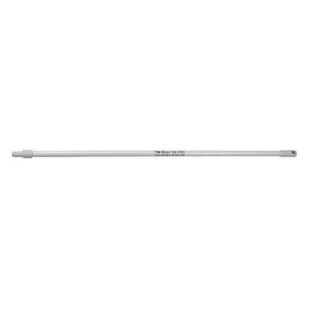REMCO 53" Drain Brush Handle, 1 1/4 in Dia, White, Fiberglass