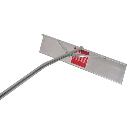 SEYMOUR MIDWEST Snow Roof Rake, Aluminum Blade, 22" W