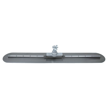 KRAFT TOOL Fresno Trowel, w/o Handle, Round, 5 x 36 in