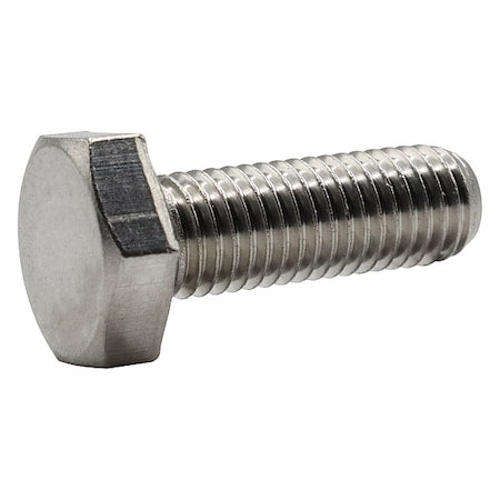 USA INDUSTRIALS 18-8, 5/8"-11 Hex Head Cap Screw, Plain Stainless Steel, 6 in L, 5 PK