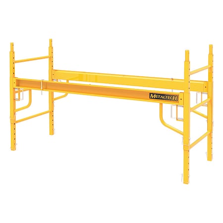 METALTECH Extension, Aluminum, Steel, Wood, 1, 000 lb Load Capacity